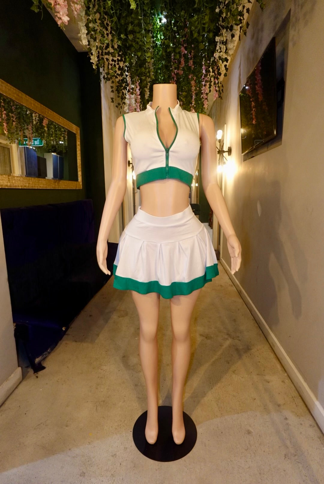 “Tennis-see” Skirt Set